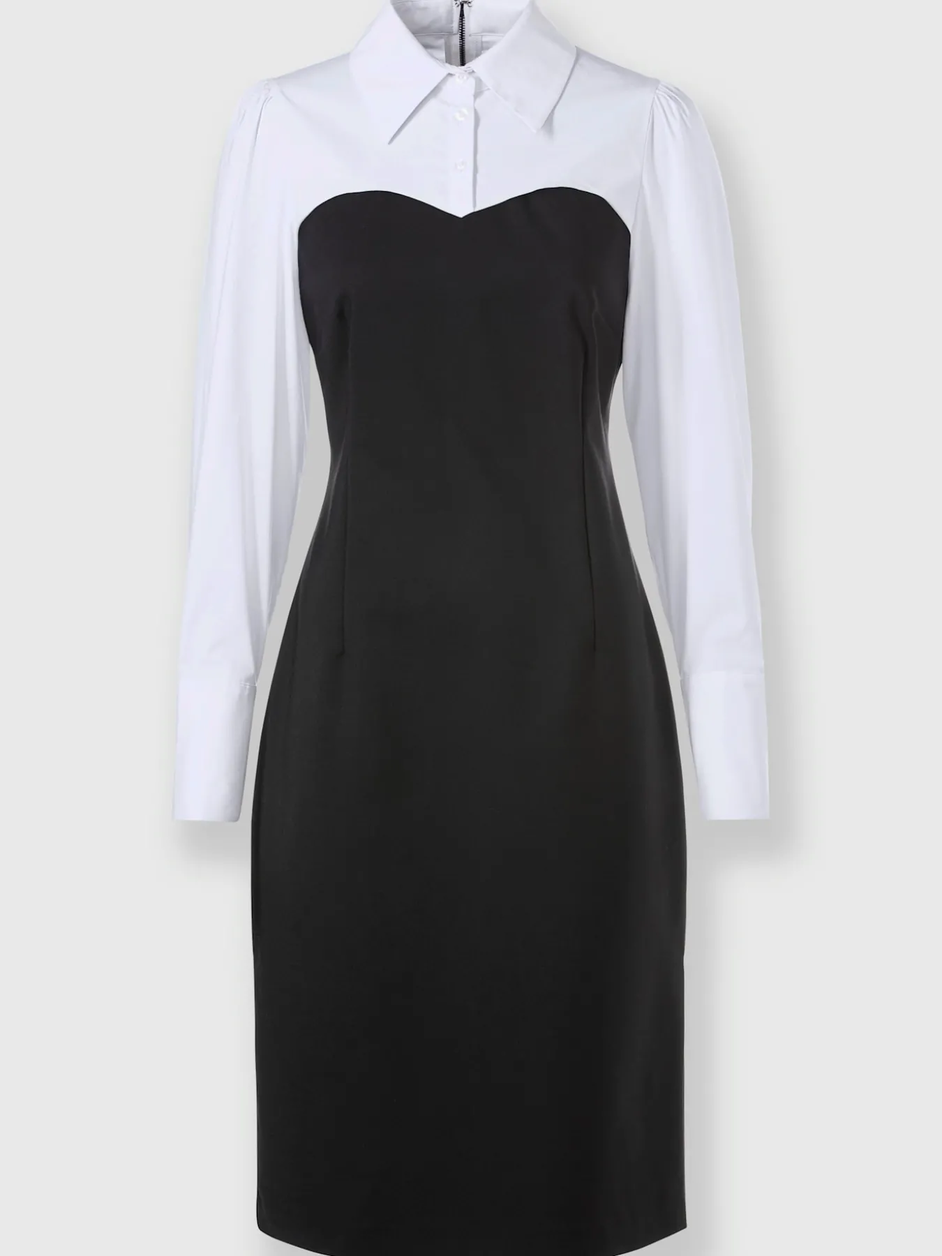 Robe fourreau look 2 en 1