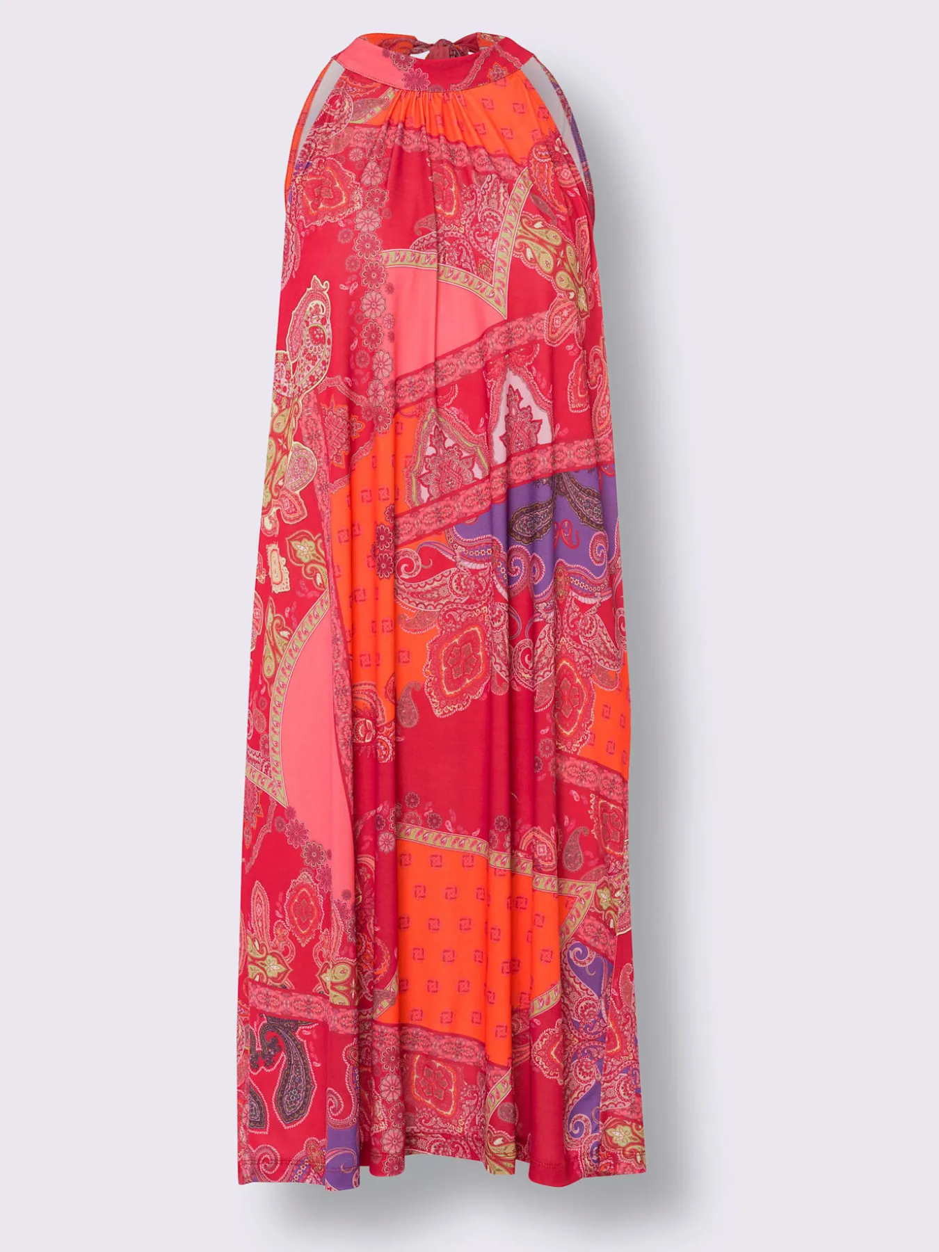 Robe imprimée avec motif paisley