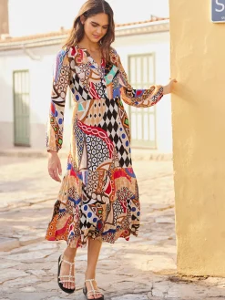 Robe imprimée joli imprimé