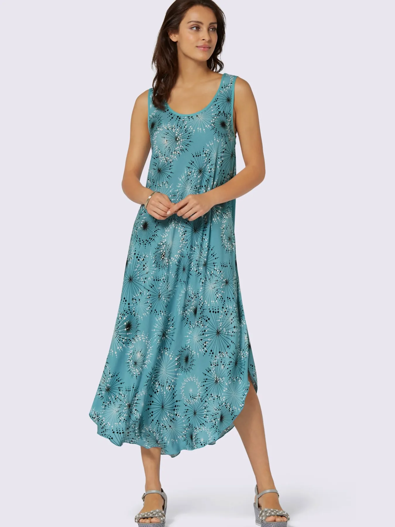 Robe imprimée pure viscose