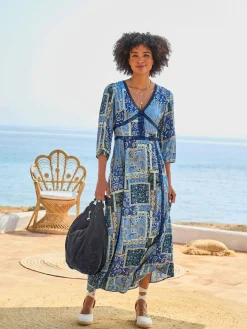 Robe imprimée pure viscose