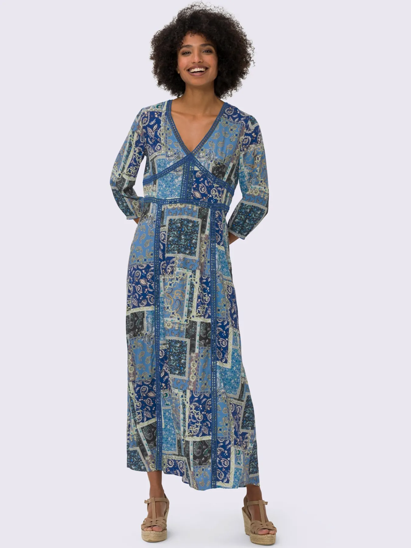 Robe imprimée pure viscose