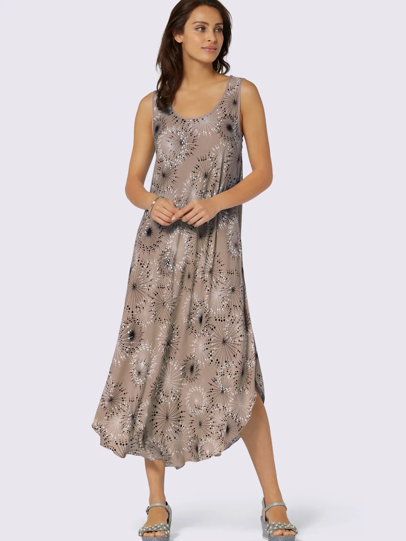 Robe imprimée pure viscose