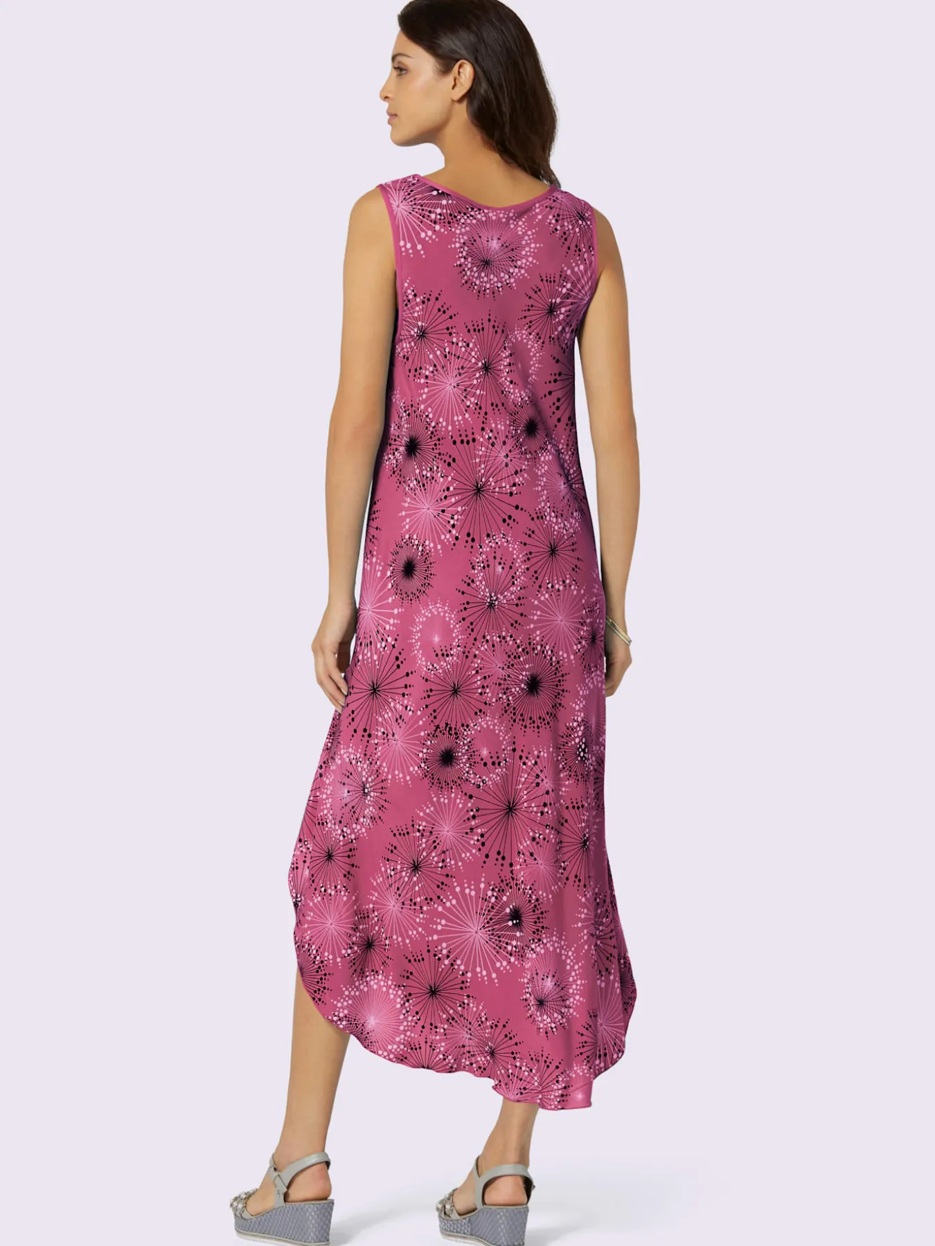 Robe imprimée pure viscose