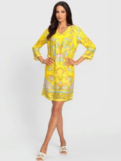 Robe imprimée qualité tissée