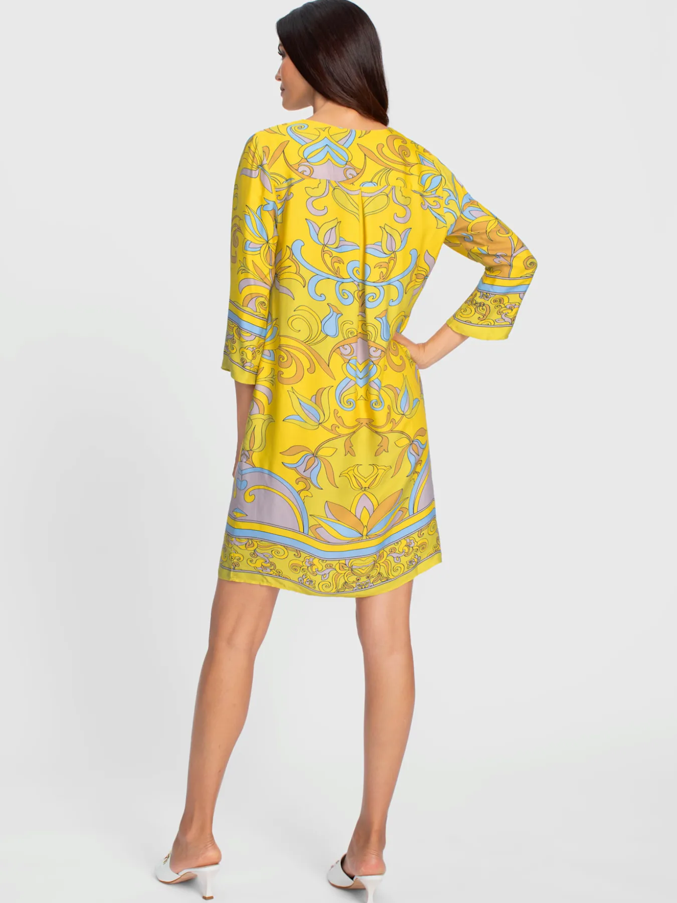 Robe imprimée qualité tissée