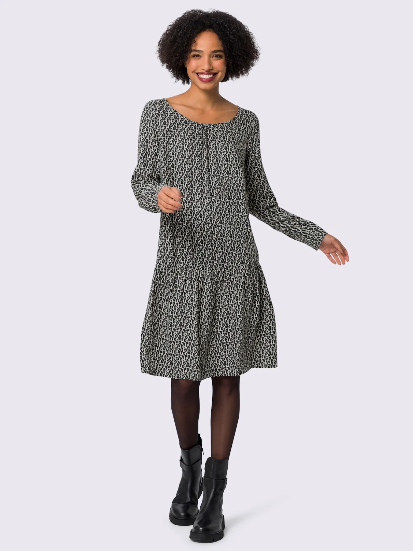 Robe imprimée qualité tissée