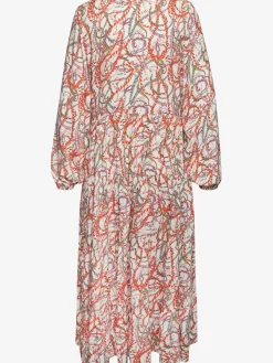Robe longue encolure en v