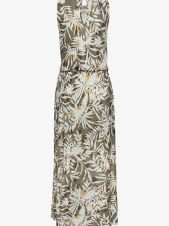 Robe longue encolure ronde