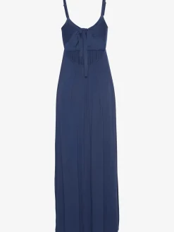Robe longue encolure ronde