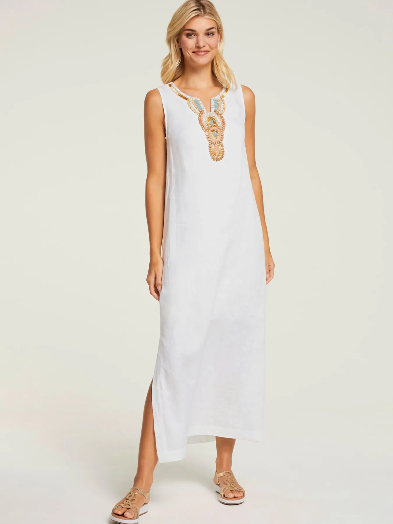 Robe longue look tendance