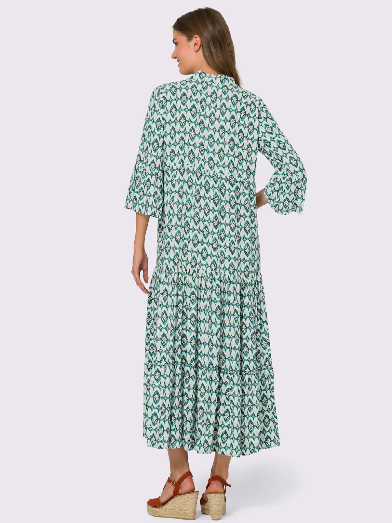 Robe longue qualité tissée