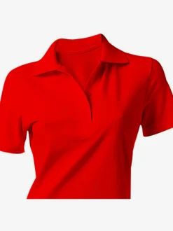 Robe longueur au-dessus du genou, style polo