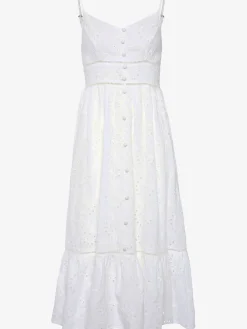 Robe mi-longue haut à la coupe ajustée