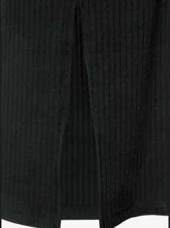 Robe mi-longue robe portefeuille à manches courtes longueur midi