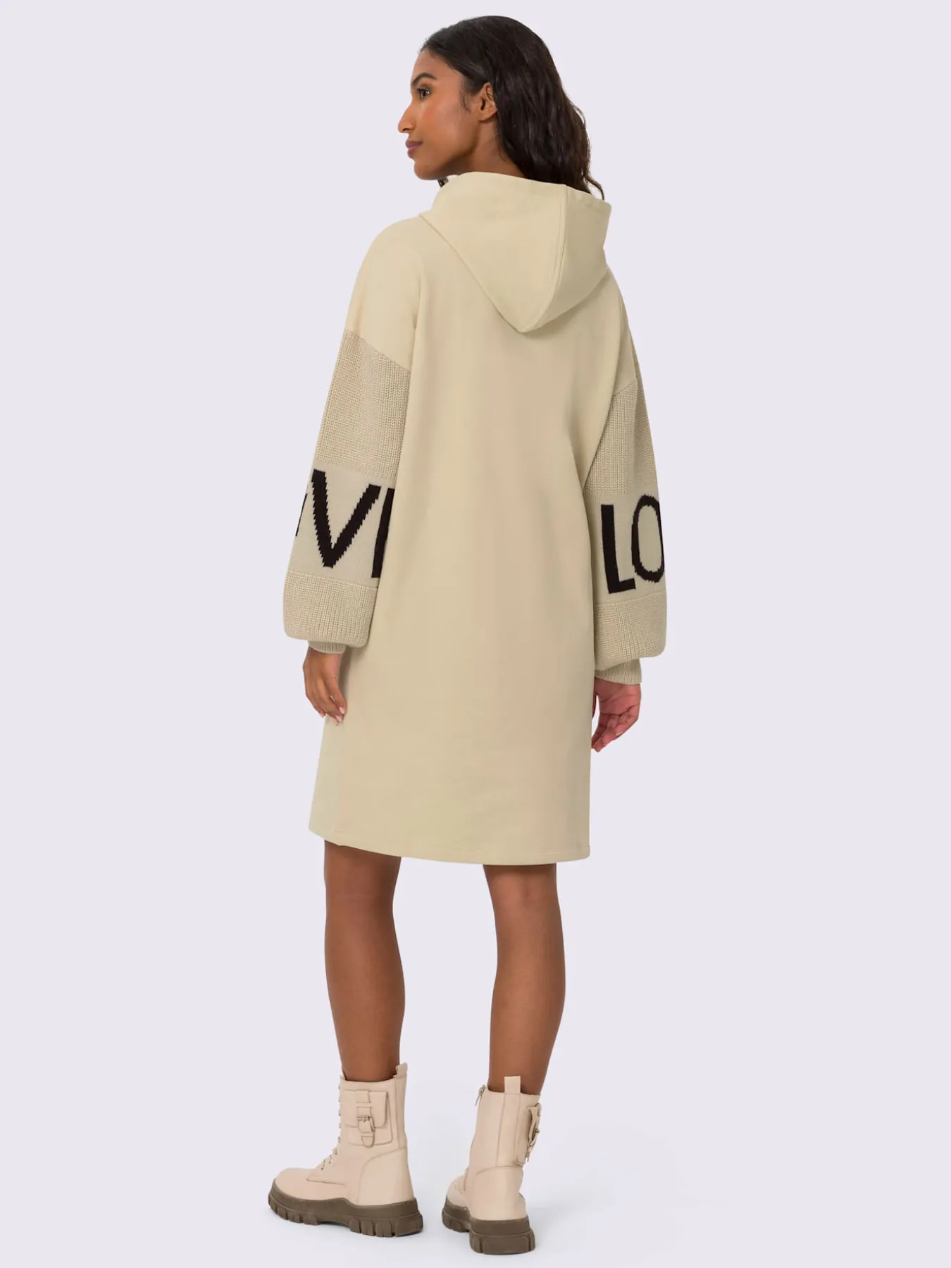 Robe sweat pur coton
