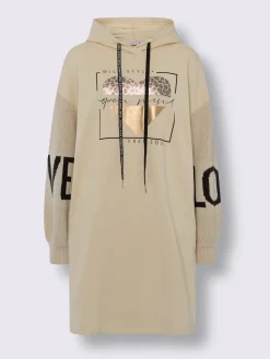 Robe sweat pur coton