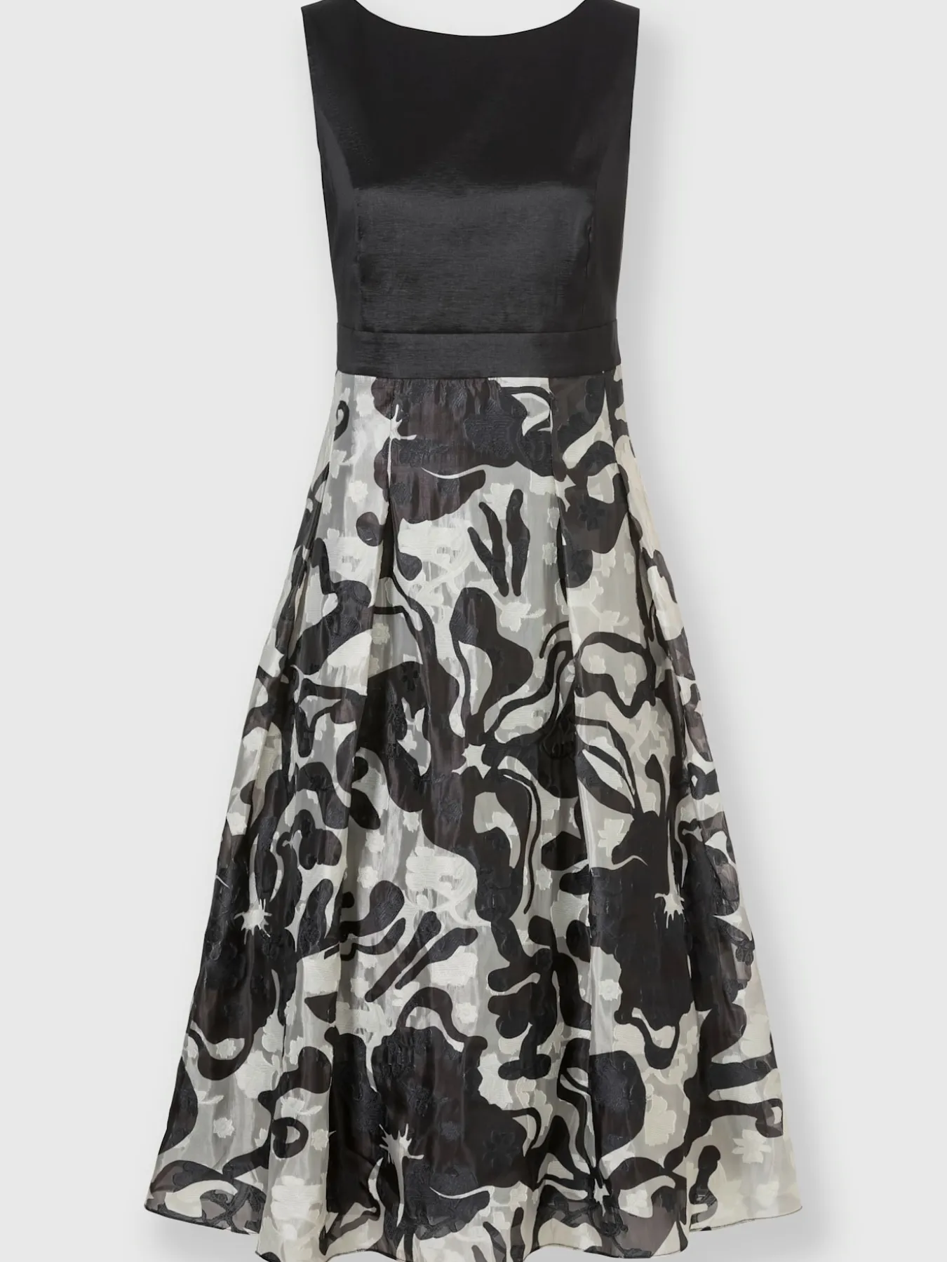 Robe évasée qualité tissée