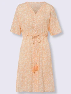Robe évasée qualité tissée