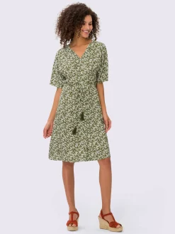 Robe évasée qualité tissée