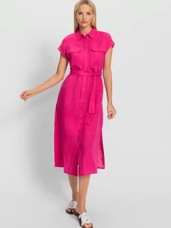 Robe-chemisier qualité tissée