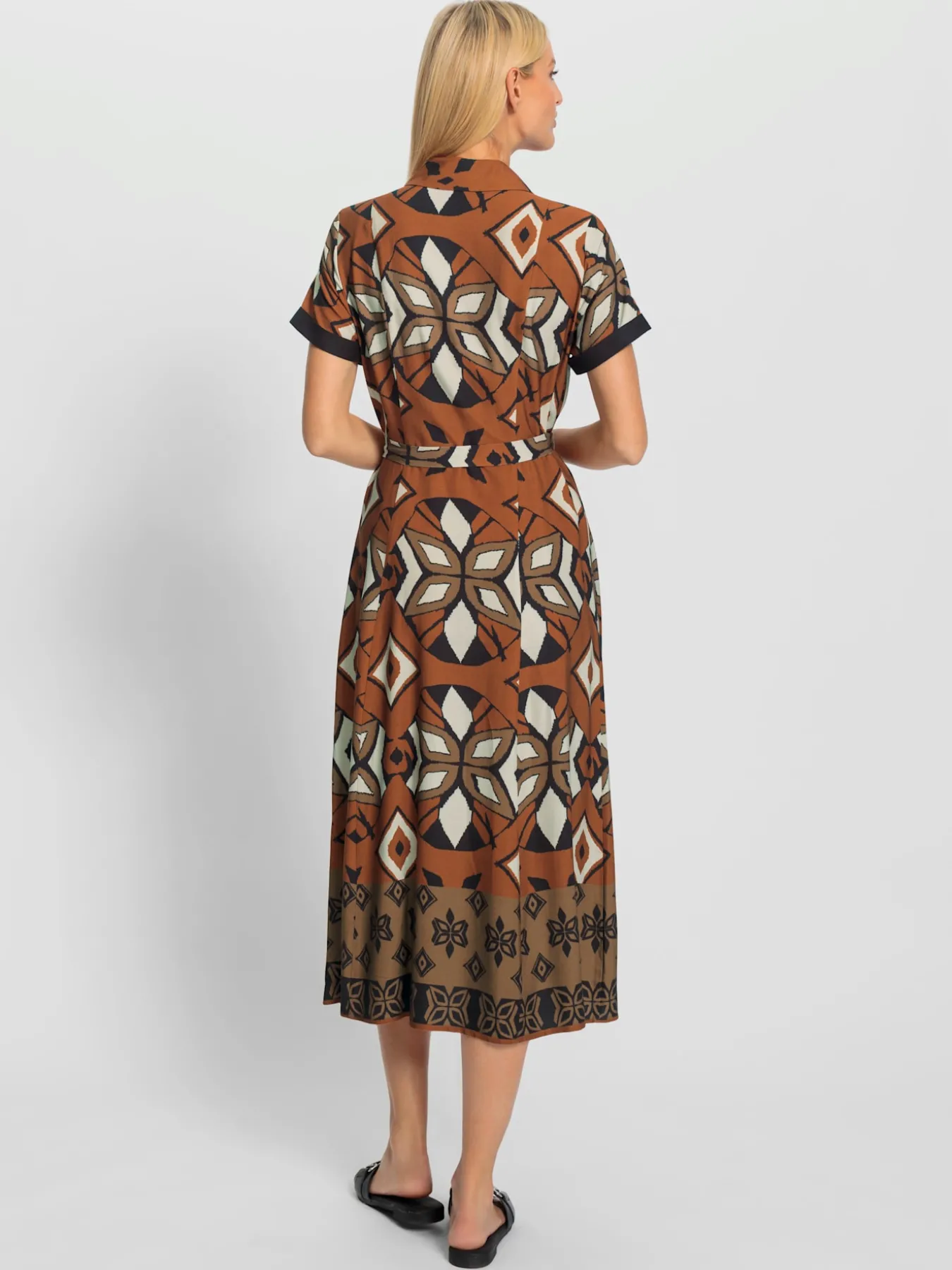 Robe-chemisier qualité tissée