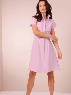 Robe-chemisier qualité tissée