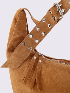 Sac cuir velours doux