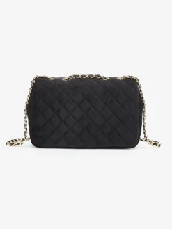 Sac en bandoulière sac à main en imitation velours tendance avec anse à chaîne réglable