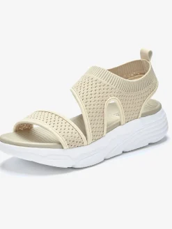 Sandales chaussures en textile, chaussures en tissu – légères et aérées – idéales pour l'été