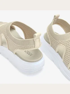 Sandales chaussures en textile, chaussures en tissu – légères et aérées – idéales pour l'été