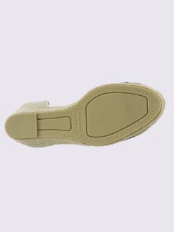 Sandales compensées de fabrication espagnole