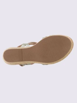 Sandales compensées de fabrication espagnole