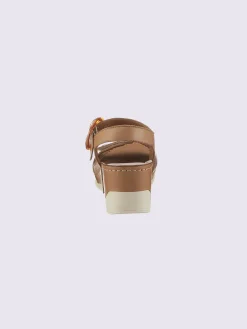 Sandales cuir nappa de vache
