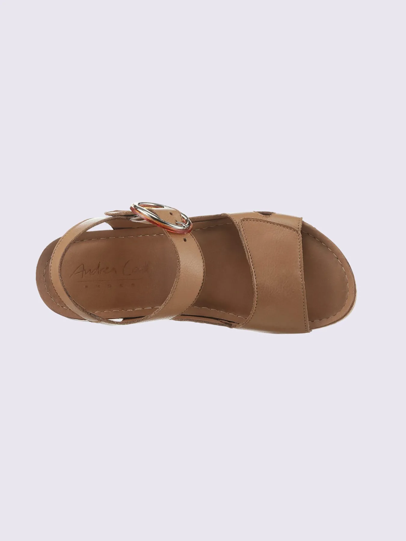 Sandales cuir nappa de vache