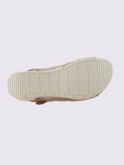 Sandales cuir nappa de vache