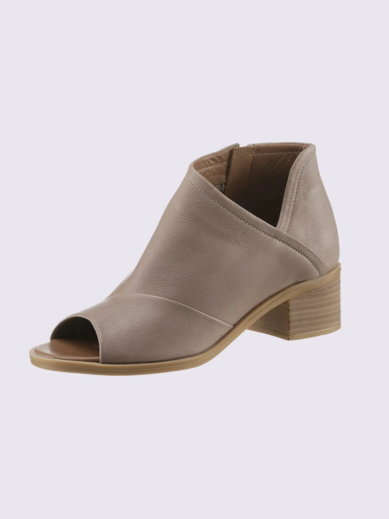 Sandales cuir nappa de vache