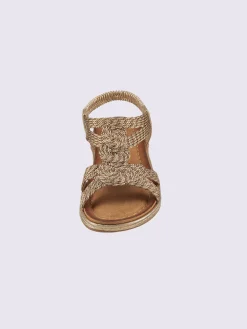 Sandales matière textile agréable à porter