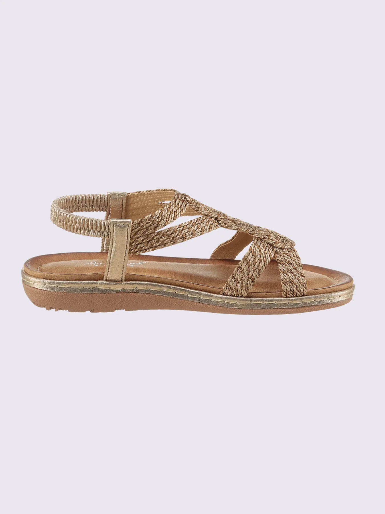 Sandales matière textile agréable à porter