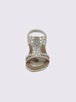 Sandales matière textile agréable à porter