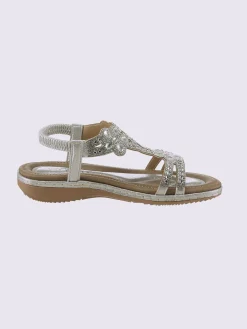 Sandales matière textile agréable à porter