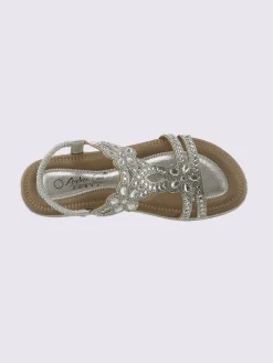 Sandales matière textile agréable à porter
