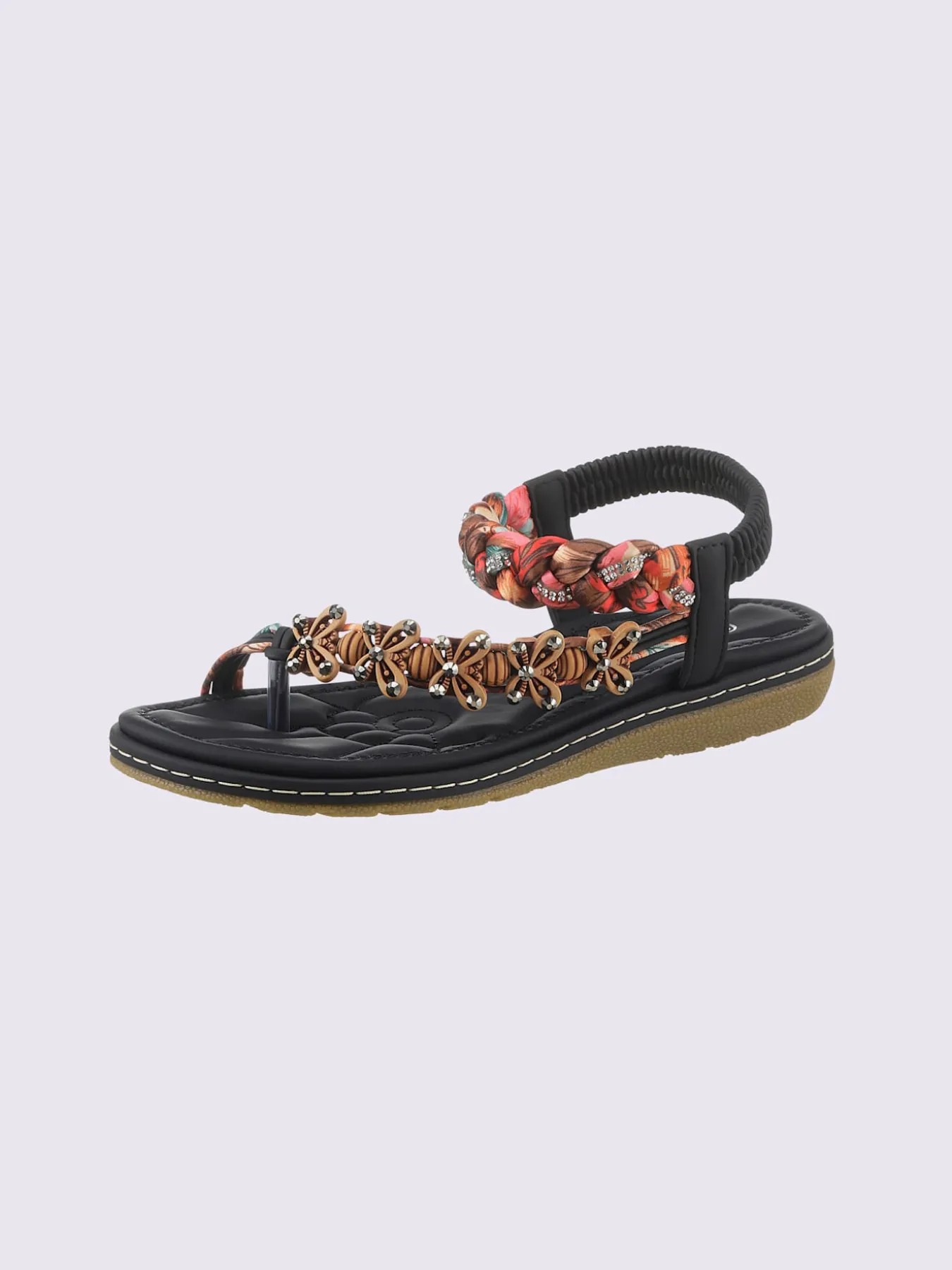 Sandales matière textile agréable à porter