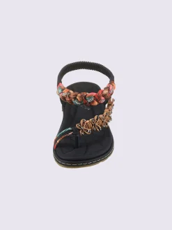 Sandales matière textile agréable à porter