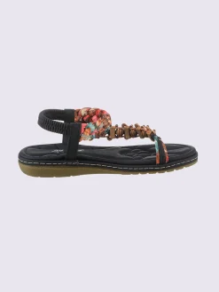 Sandales matière textile agréable à porter