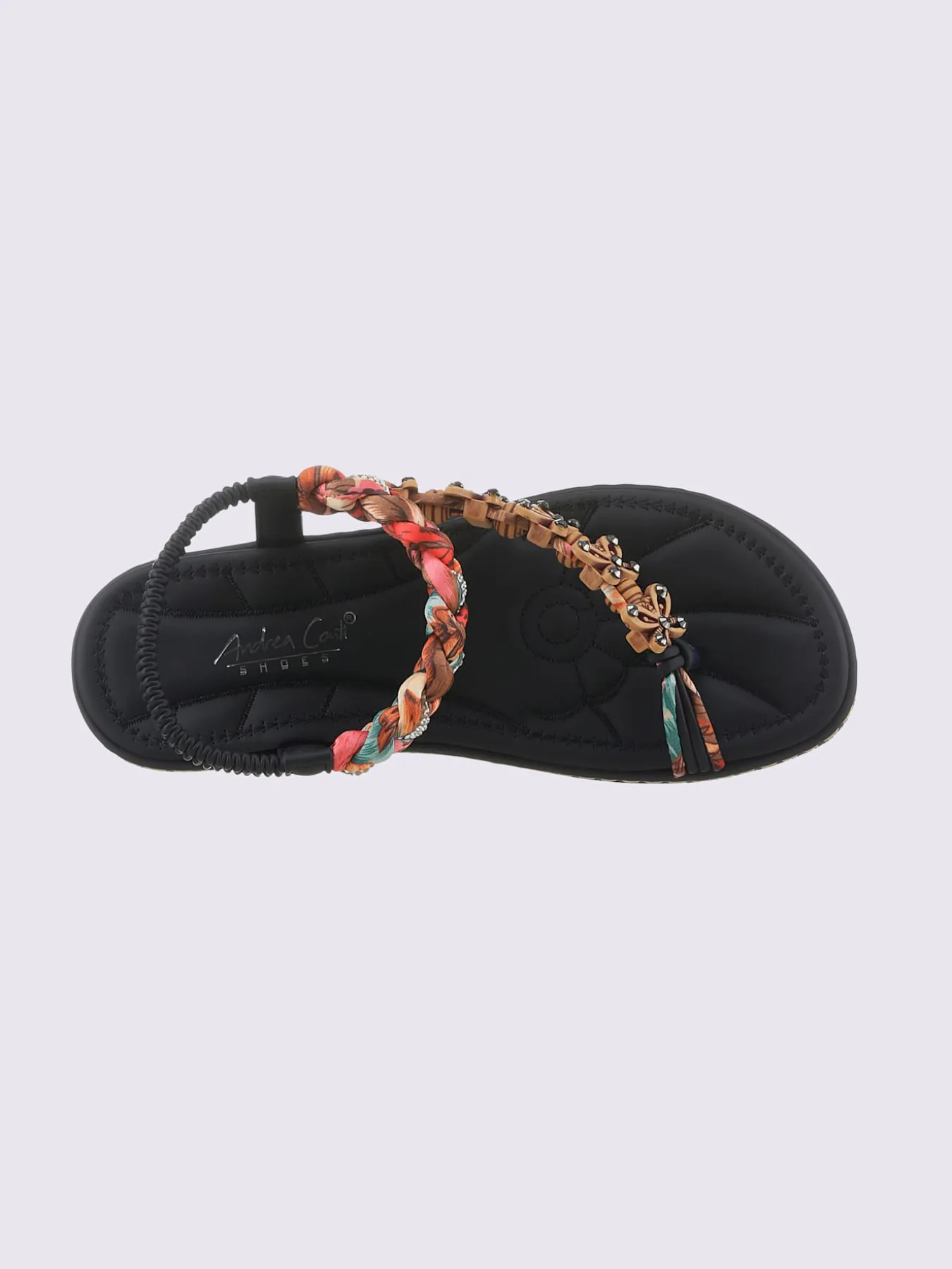 Sandales matière textile agréable à porter
