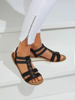 Sandales talon confortable