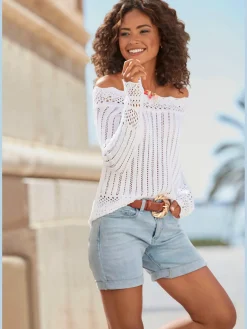 Short en jean stature standard