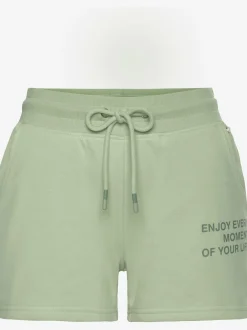 Short en matière sweat short sweat effet délavé