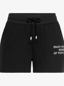 Short en matière sweat short sweat effet délavé